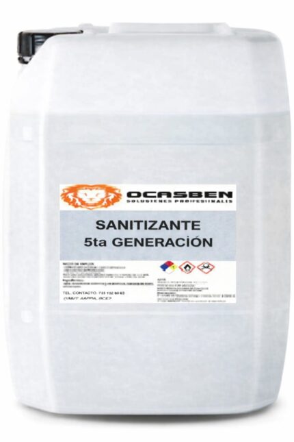 Sanitizante 5ta Generación