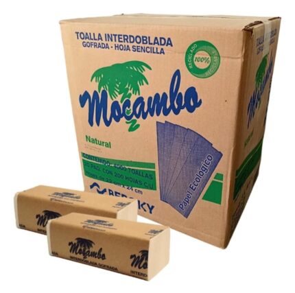 Toalla Interdoblada Gofrada Mocambo